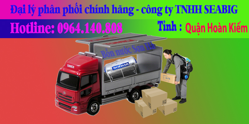 Đại lý phân phối bồn nước Sơn Hà tại quận Hoàn Kiếm  - Hà Nội