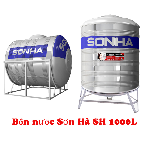 Bồn nước Sơn Hà SH 1000L chính hãng, giá rẻ nhất