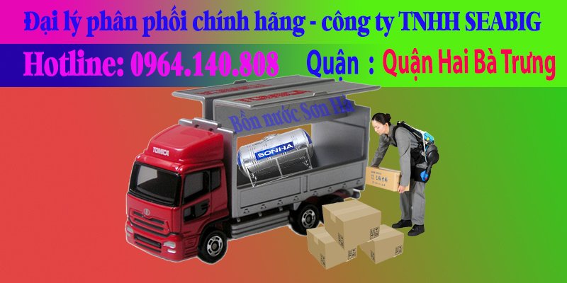 Đại lý phân phối bồn nước Sơn Hà tại quận Hai Bà Trưng - Hà Nội