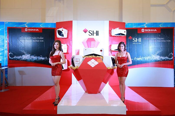 Bình nóng lạnh SHI là sản phẩm đầu tiên ​sản xuất tại Việt Nam có sử dụng thanh đốt nhập khẩu từ Italy