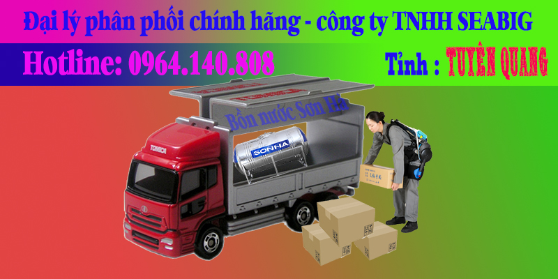 Mua bồn nước Sơn Hà chính hãng tại Tuyên Quang