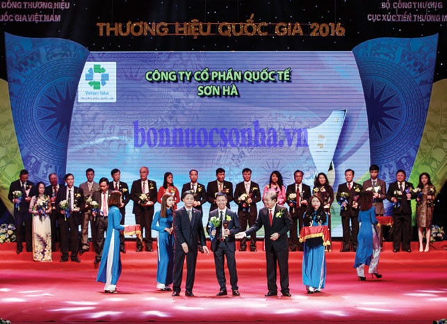 Tập đoàn Sơn Hà vinh dự trở thành thương hiệu quốc gia 2016